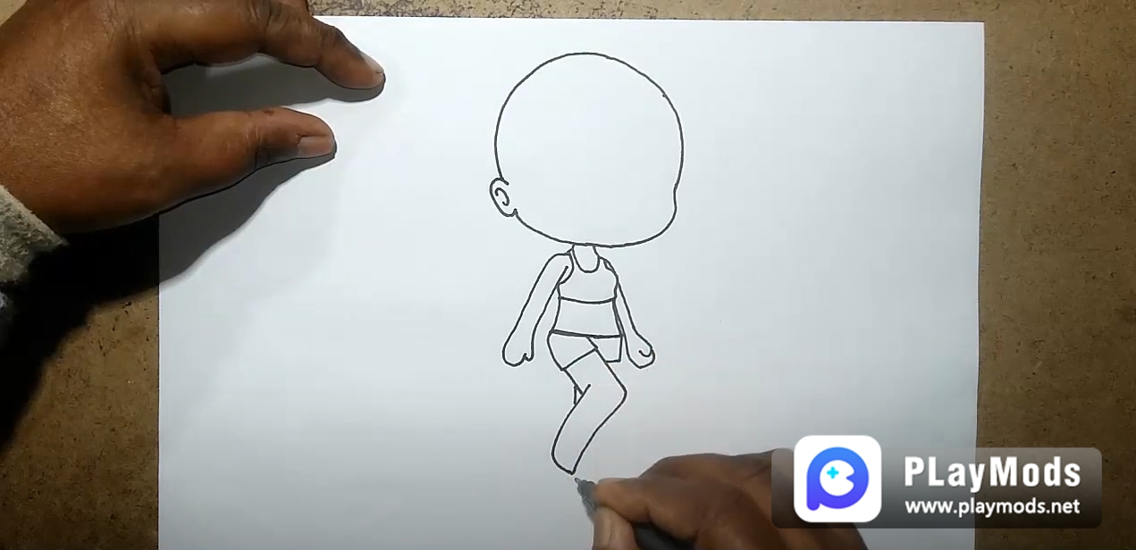 Come Disegnare I Capelli E Il Corpo Di Gacha Life Playmods Net