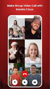 Santa tracker live call Ảnh chụp màn hình trò chơi