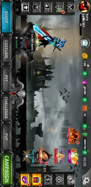 Stickman Legends: Shadow Offline Fighting Games DB(Unlimited Money) screenshot image 1_modkill.com