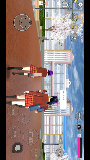 SAKURA School Simulator(Unlocked all skins) screenshot image 2
