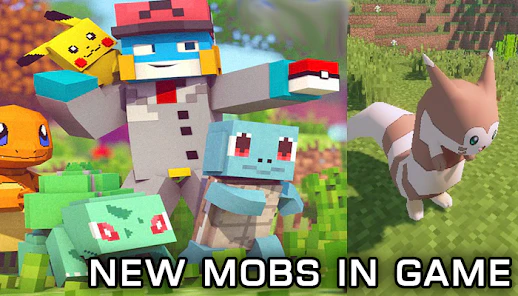 Tải Xuống Mod Pixelmon For Minecraft Mod Apk V 11.9.14 (Mở Khóa Tất Cả) Cho  Android