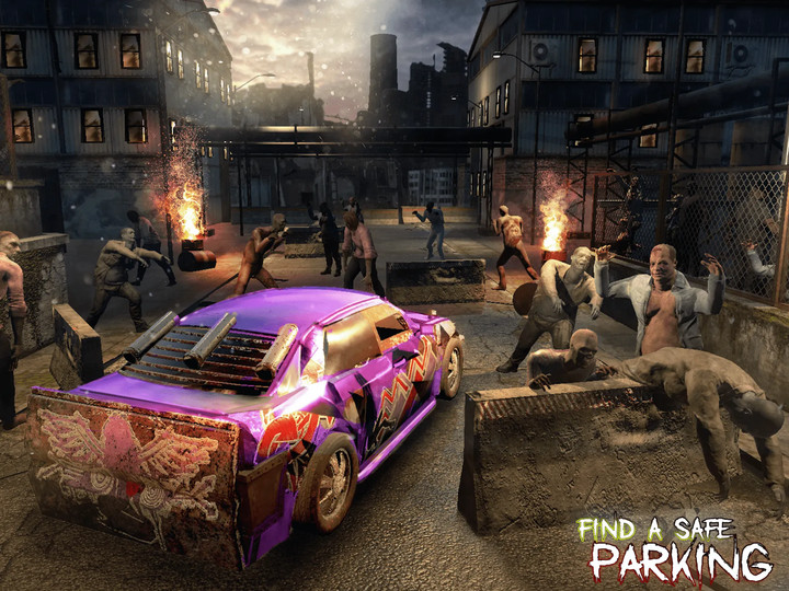 Dead Car Parking Zombie Escape‏(أموال غير محدودة) screenshot image 2