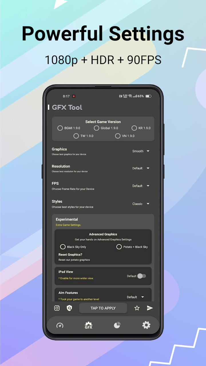 GFX Tool Pro for BGMI & PUBG(PRO) screenshot image 3_modkill.com