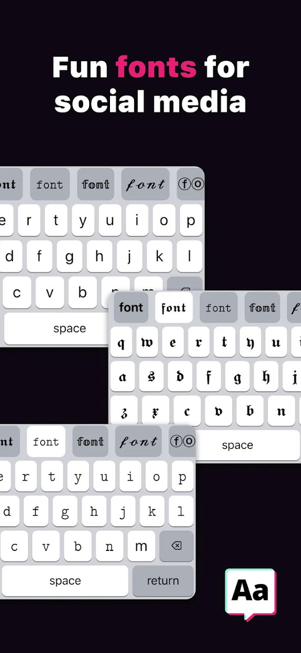 Fontkey - Fonts Keyboard Emoji‏