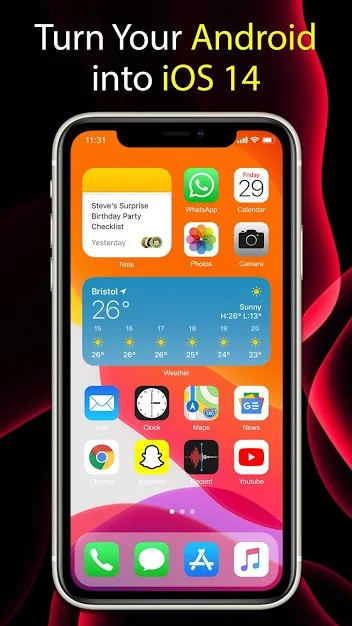 Launcher iOS 14_playmods.net
