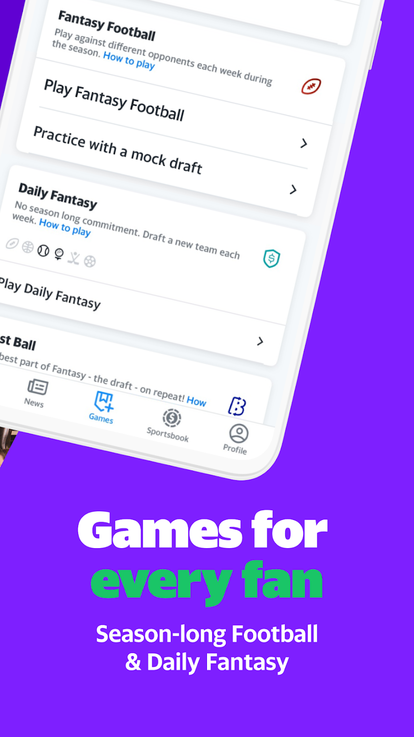 Yahoo Fantasy Sports & Daily_playmods.net
