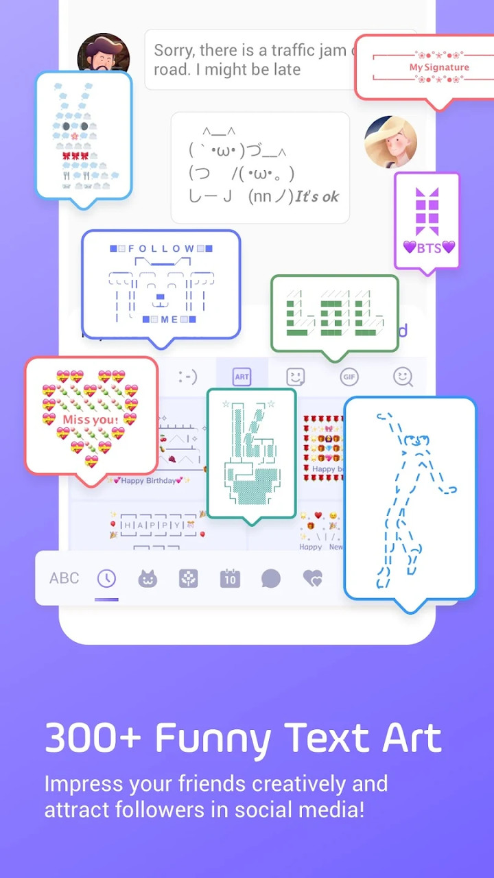 Keyboard-Facemoji Emoji كيبورد‏(VIP مفتوح) screenshot image 7