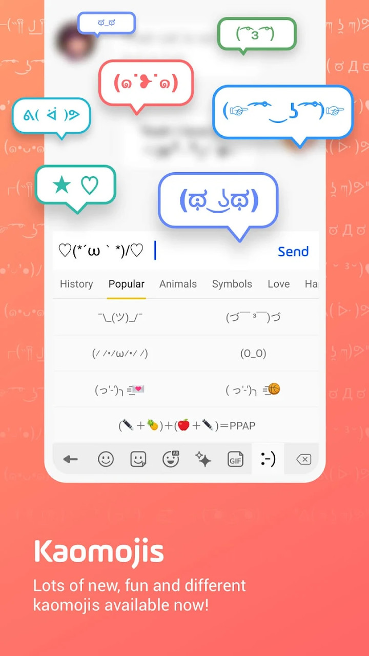 Facemoji Emoji Keyboard&Fonts(VIP Unlocked) screenshot image 4