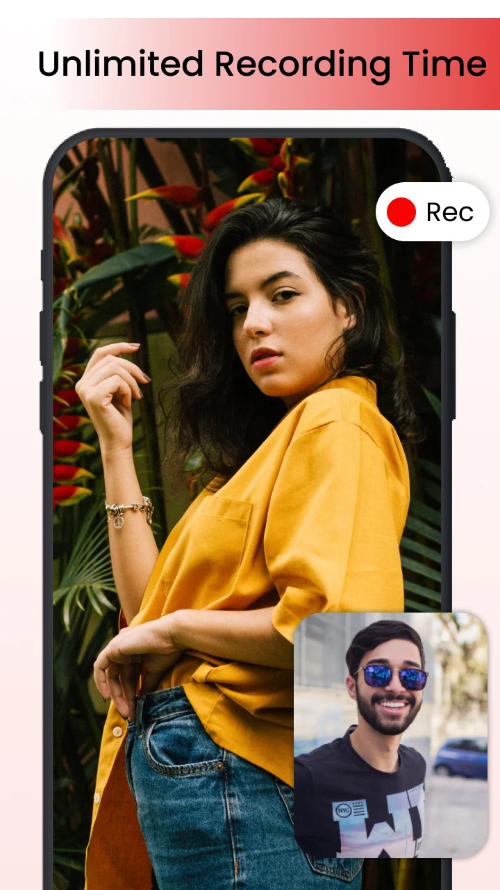 Auto Video Call Recorder 2022 Ảnh chụp màn hình trò chơi