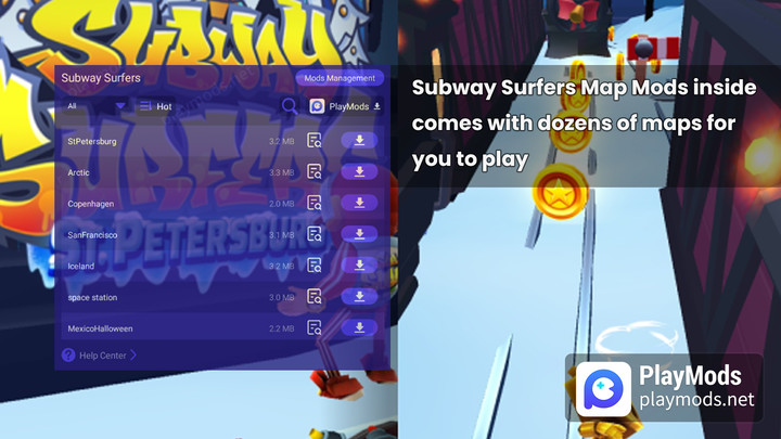 Subway Surfers(Map Mods inside) screenshot image 1_modkill.com