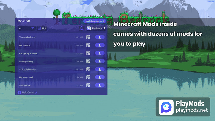 Minecraft(Mods inside) screenshot image 1_playmods.games