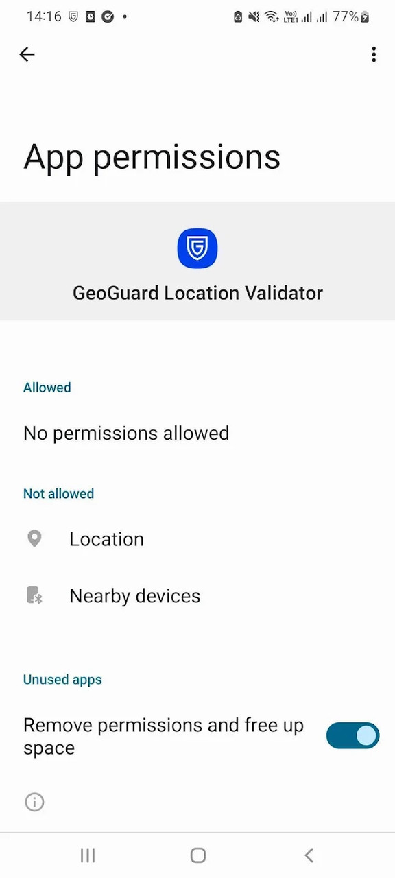 GeoGuard Location Validator Ảnh chụp màn hình trò chơi