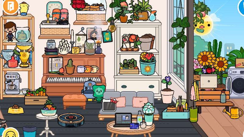 Shanqiu's modern house(Bohemian house) For Toca Life World Mods image 4