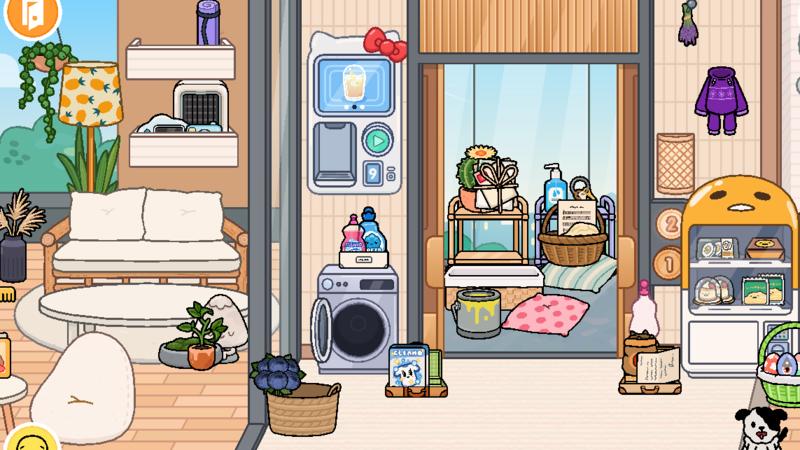 Shanqiu's villa on the second floor(Modern mansion) For Toca Life World Mods image 4