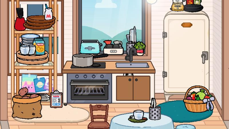 Shanqiu's villa on the second floor(Modern mansion) For Toca Life World Mods image 5