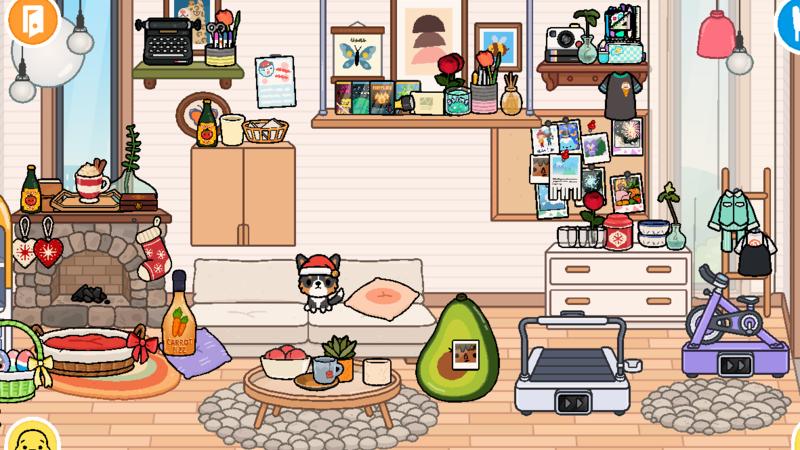 Shanqiu's villa on the second floor(Modern mansion) For Toca Life World Mods
