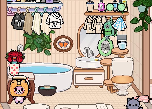 Shanqiu's villa on the second floor(Modern mansion) For Toca Life World Mods image 3
