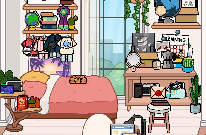 Shanqiu's modern house(Bohemian house) For Toca Life World Mods image 2