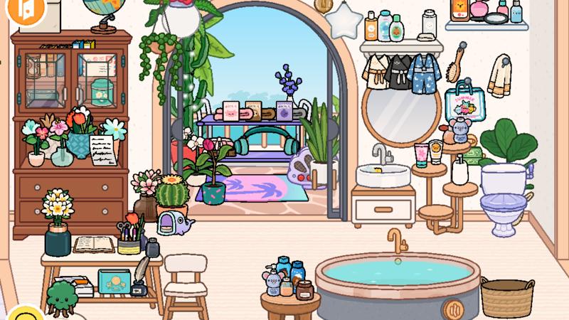 Shanqiu's Sea View Room(Tropical resort) For Toca Life World Mods image 4