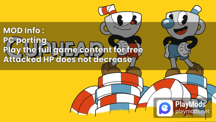 Cuphead(Attacked HP does not decrease) screenshot image 10_playmod.games