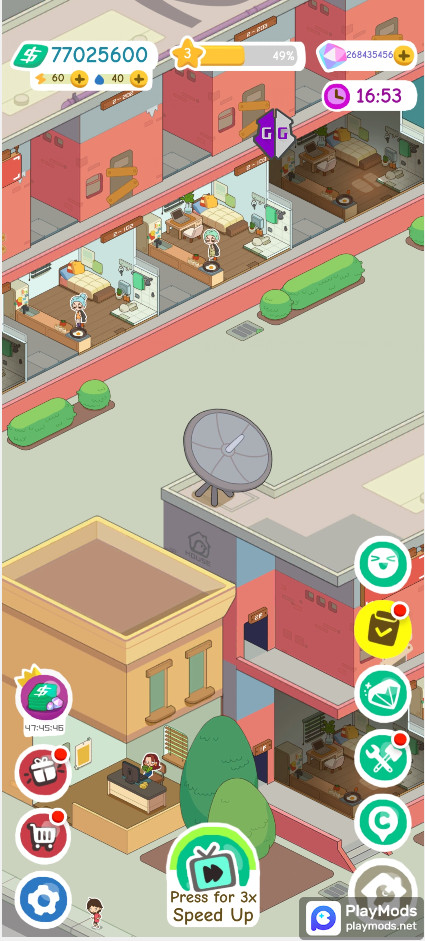 Rent Please! Landlord Sim(menu cài sẵn) screenshot image 2 Ảnh chụp màn hình trò chơi
