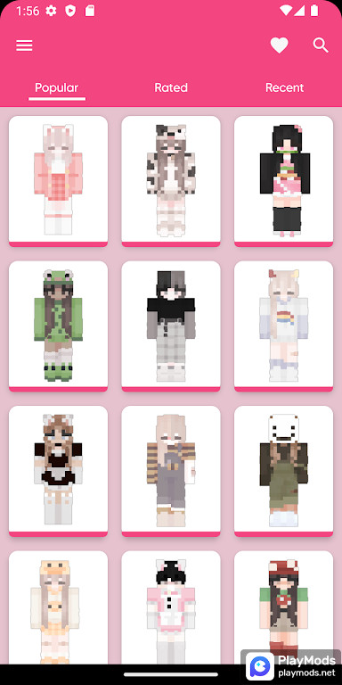 Aesthetic Skin For Minecraft
