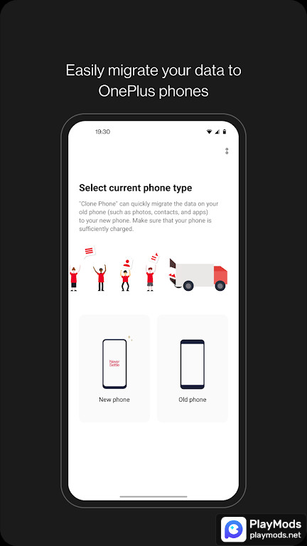 Clone Phone - OnePlus app Ảnh chụp màn hình trò chơi