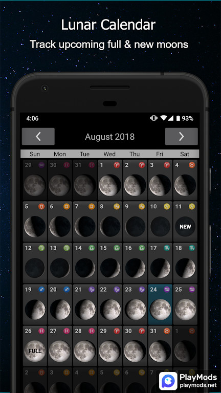 Phases of the Moon(dùng miễn phí) screenshot image 3 Ảnh chụp màn hình trò chơi