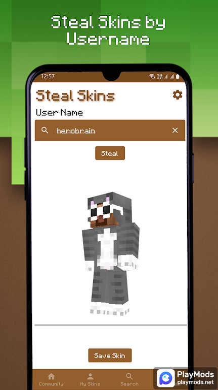 Skin Pack Maker for Minecraft Ảnh chụp màn hình trò chơi