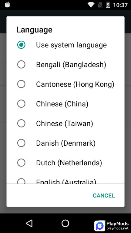 Speech Services by Google Ảnh chụp màn hình trò chơi