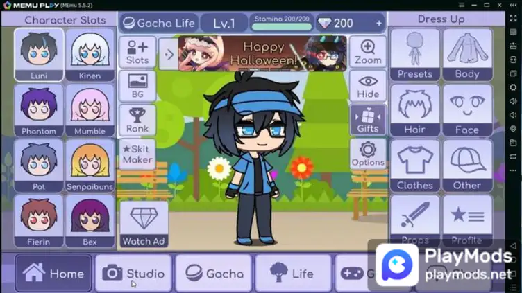 Como baixar Gacha Life 2 Mod Apk Mods dentro da versão