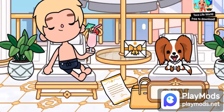 Toca Life: Vacation v1.5-play MOD + APK (Unlocked Paid Content) Download