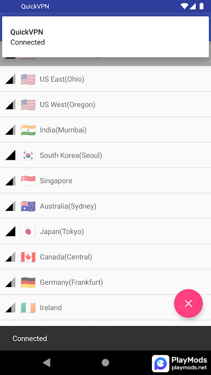 QuickVPN(Không quảng cáo) screenshot image 1 Ảnh chụp màn hình trò chơi