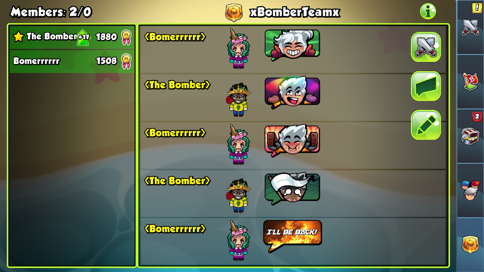 Bomber Friends(Unlocked Skins)