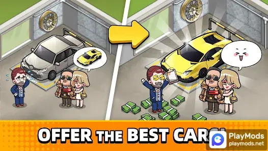 Used Car Tycoon Game(Unlimited Money) screenshot image 4_playmod.games