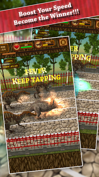 Triceratops Simulator Racing(Бесконечные деньги) screenshot image 3