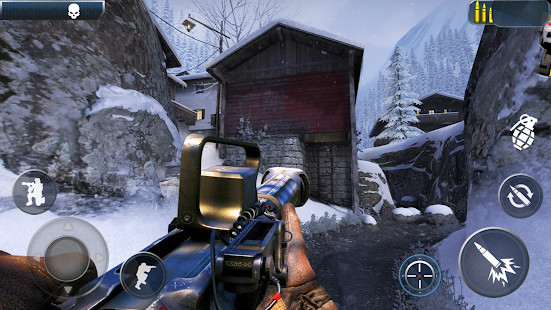 Snow Ground Sniper Survival(Mod APK) screenshot image 2