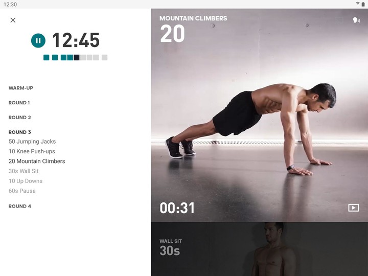 adidas Training: Home Workout(Đã mở khóa) screenshot image 9 Ảnh chụp màn hình trò chơi