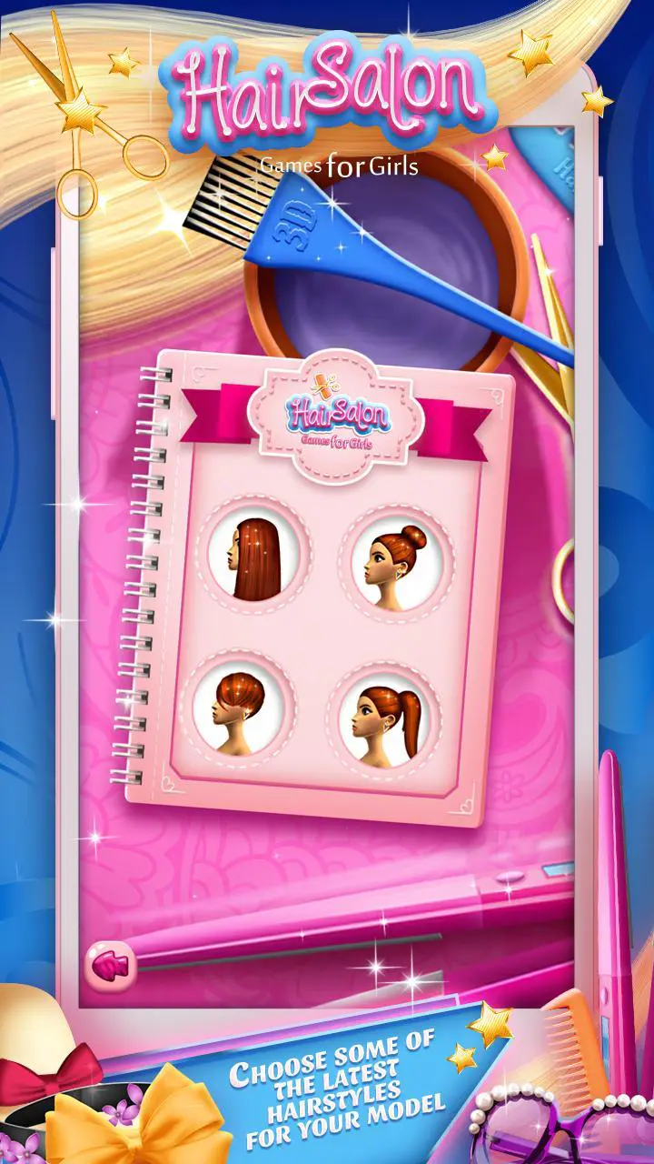 Download Hair Salon Games for Girls APK For Android Download Hair Salon Games for Girls APK For Android