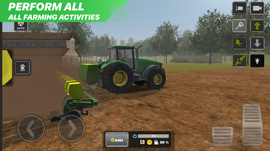 Farmer Simulator Tractor 2022(lots of gold coins) Game screenshot  7