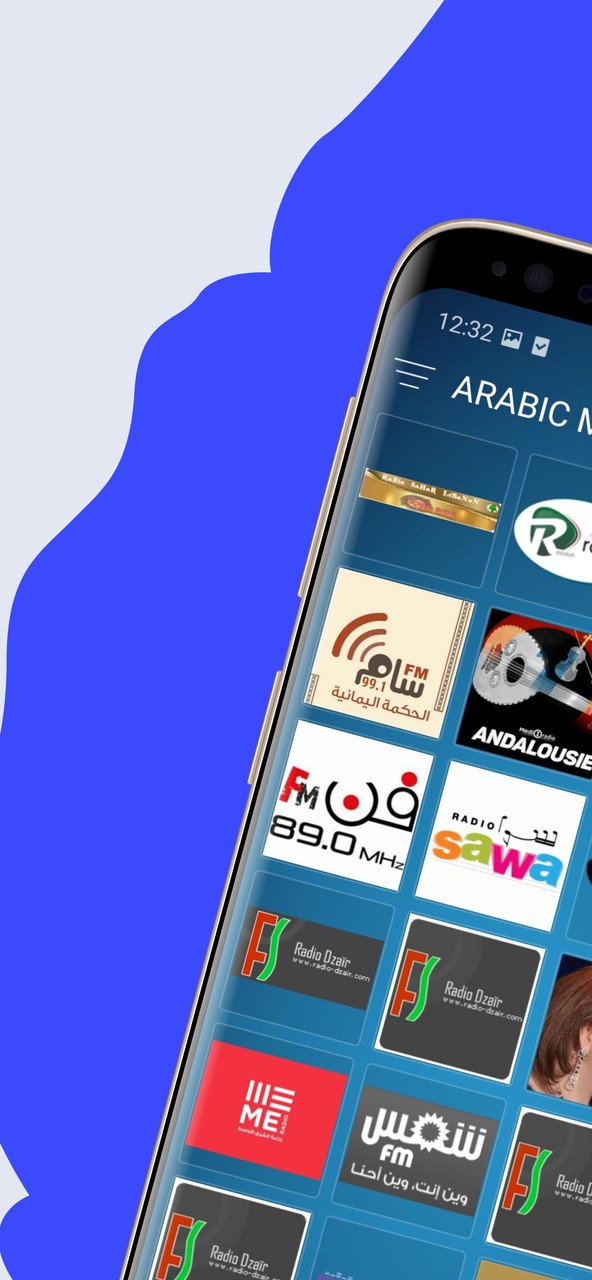 Arabic Radio - Radio Fm Online Ảnh chụp màn hình trò chơi