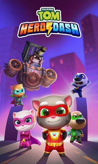 Talking Tom Hero Dash(Unlimited Money) screenshot image 1_playmod.games