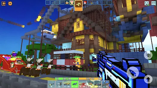 Cops N Robbers - 3D Pixel Craft Gun Shooting Games_playmods.net