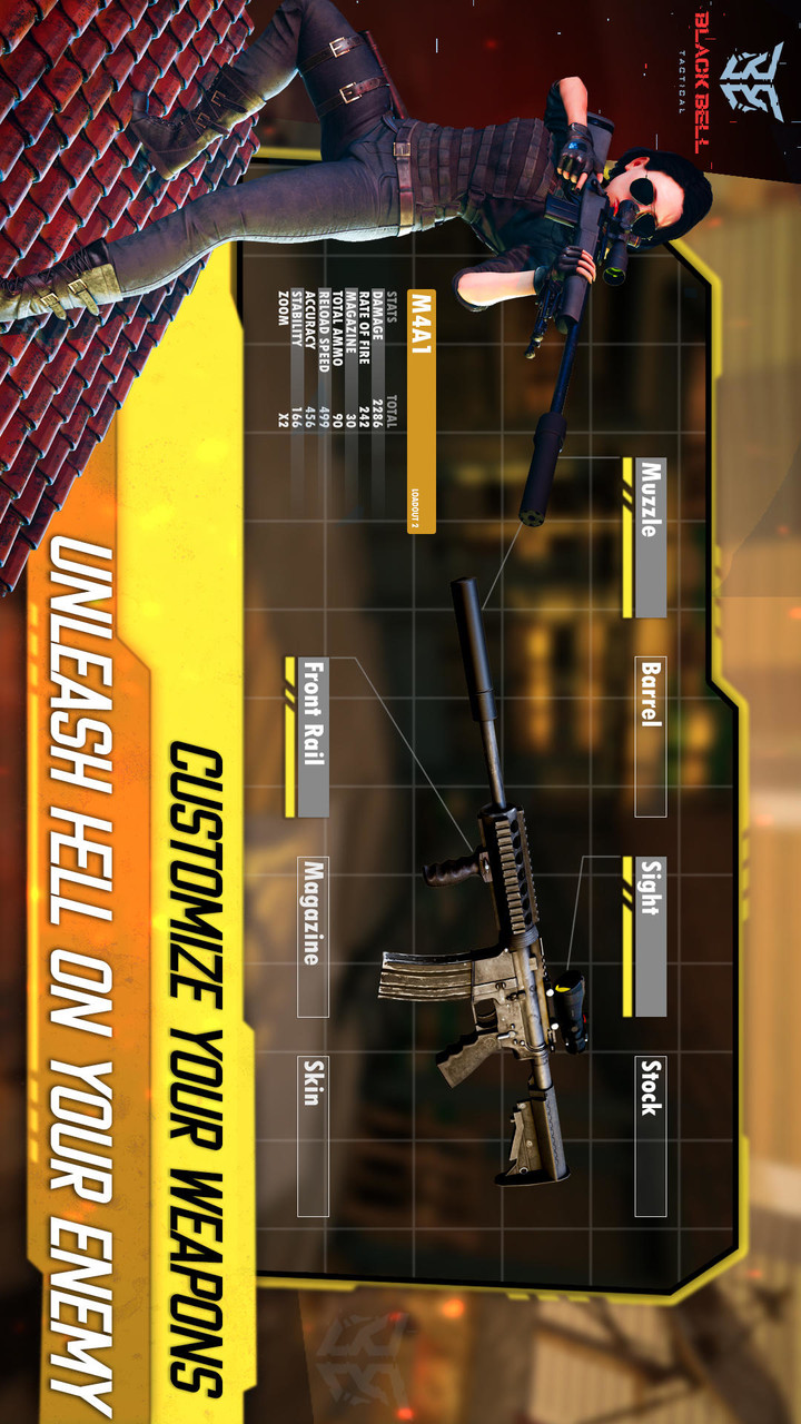 BlackBell Tactical FPS Shooter(Unlimited Money) screenshot