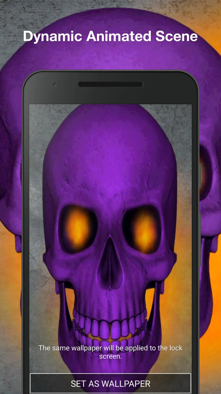 fire skulls live wallpaper Apk Download for Android Latest version 1002  comfireskullslivewallpaperrev1237392