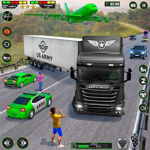 Army Vehicle Transport Game