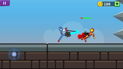 Stickman Battle : 2 Player‏(خالية من الاعلانات ومكافأة) screenshot image 21