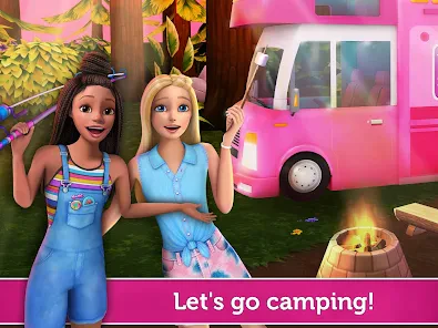 barbie dreamhouse camping