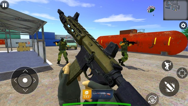 Fps banduk game 3d gun strike‏
