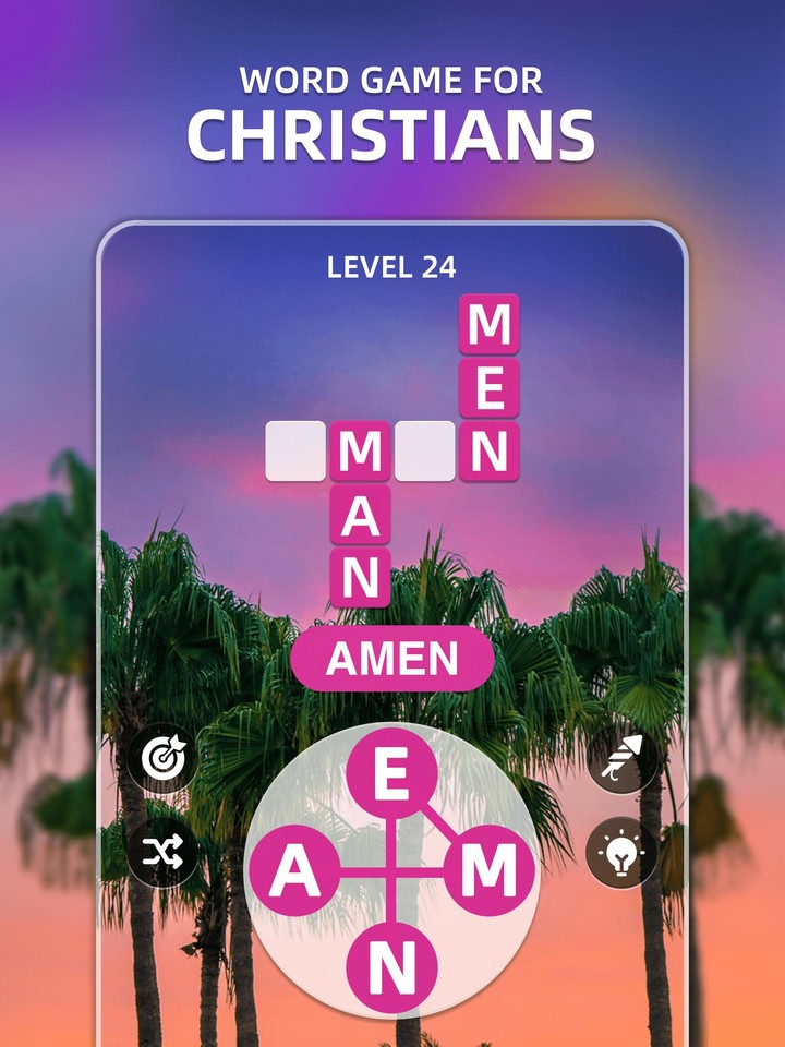 Holyscapes - Bible Word Game Ảnh chụp màn hình trò chơi
